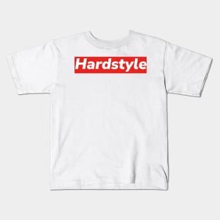 Hardstyle Red Logo in A Box Kids T-Shirt